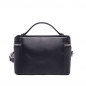 Preview: Shoulder bag made of black calfskin leather